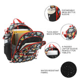 Bioworld Pokemon Starters & Pokeballs All-Over Print 16" Backpack & Lunch Kit Value Set