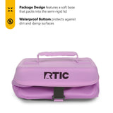 RTIC 6 Can Everyday Cooler, Soft Sided Portable Insulated Cooling for Lunch, Beach, Drink, Beverage, Travel, Camping, Picnic, for Men and Women, Lavender