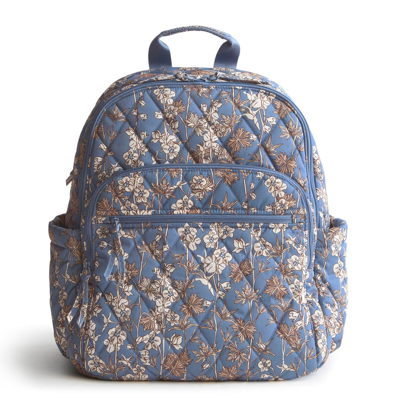 Vera Bradley Women's Bancroft Backpack - Performance Twill, Larkspur Delphinum, One Size | Backpacks4Less