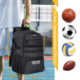Goloni Basketball Backpack,Large Basketball Bag with Ball Compartment & Shoe Compartment,Sports Bag Fit Volleyball, soccer