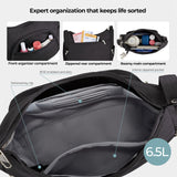 Travelon Anti-theft Classic Crossbody Bucket Bag