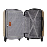 Wrangler Smart Spinner Hardside Luggage, 2 Piece Set, Wood Thrush
