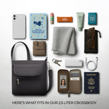 Travelon Anti-Theft Classic Mini Shoulder Bag