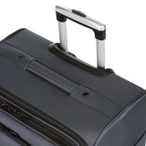 SwissGear Sion Softside Expandable Luggage – Large Checked Suitcase with 360 Degree Wheels & Retractable Handle – 29 Inch, Perfect for 7-9 Night Trips – Dark Gray