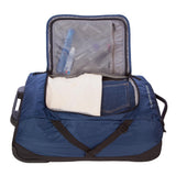 Eddie Bauer Traverse Luggage | Roller Wheels | Telescoping Handle | Travel | Vacation | Ripstop Nylon - Medium Indigo, 22"