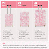 Merax Luggage Sets 3 Piece, Hardside Expandable Suitcase Set with Spinner Wheels, Lightweight Leopard Luggage 20+24+28 IN, Leopard Pink