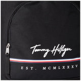 Tommy Hilfiger Mens York Backpack, Th Deep Black