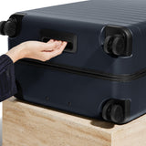 Away Large Checked Luggage, 29 Inch Hardside Suitcase with Spinner Wheels, Lightweight & Durable, TSA Lock, Navy Blue