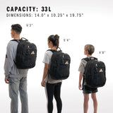 Excelerator Backpack with laptop sleeve, sport bag for men and women