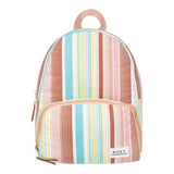 Roxy Women Always Core Backpack | Travel | Everyday Carry | Beach | Polyester | 8L Capacity - White Salty Stripe