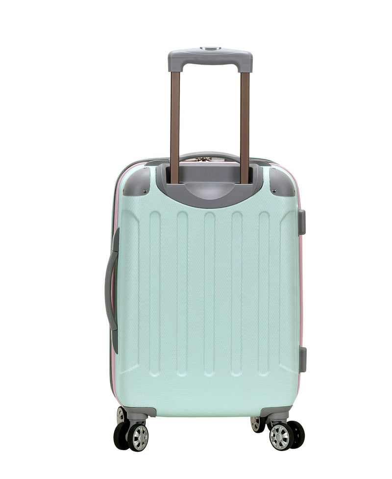 Rockland London Hardside Spinner Wheel Luggage, Mint, 3-Piece Set (20/24/28)