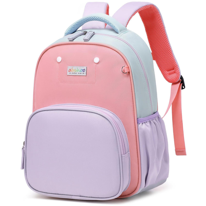 abshoo Cute Small Little Kids Backpacks for Girls Kindergarten Preschool Bookbag Girl backpacks ages 4-6 (Purple and Pink)