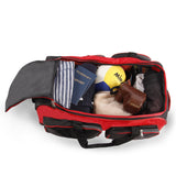 Fila 26" Lightweight Rolling Duffel Bag, Red