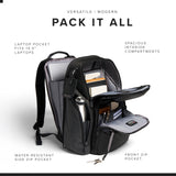 TUMI - Alpha Bravo Search Backpack - Laptop Backpack for Men & Women - Backpack for Work & Travel - 17.0" X 14.0" X 8.3" - Black
