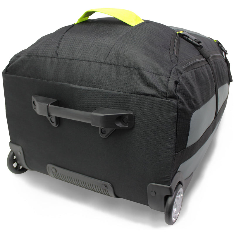 World Traveler Rolite Alpine Upright Style Lightweight 30-Inch Rolling Duffel Bag - Grey