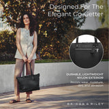 Briggs & Riley Rhapsody Expandable Tote, Black, One Size, Rhapsody Expandable Tote