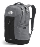 The North Face Lichen Daypack - Everyday Commuter Backpack, Laptop Sleeve, Water Bottle Pockets, Center Front Pouch, Smoked Pearl Dark Heather/TNF Black, One Size