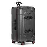 Traveler's Choice Maxporter II Polycarbonate Hardside Trunk with Spinner Wheels, Gray, 31-Inch Large Trunk