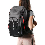Titan Deep Freeze Ice Wall Backpack Cooler - 30 Can - Sharkskin Gray - Cooler Bag with Ice Packs