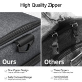 Hanke Carry on Garment Bags for Travel,Convertible Duffle Bag Luggage Bag Weekend Bag with Shoe Compartment,2 in 1 Hanging Suitcase Suit Bag for Men Women,Dark Grey