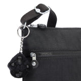 Kipling Unisex Adult Women's Keiko Mini Bag, Lightweight Adjustable Purse, Durable Shoulder Sling Crossbody Bag, Black Noir, 8 L X 9 H X 1.25 D US