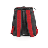 PICNIC TIME Disney Mickey Mouse Backpack Cooler, Insulated Soft Cooler Backpack, Waterproof Lunch Bag, Portable Hiking Backpack Ice Chest for Picnic, Beach, Camping & Travel, (Red with Gray Accents)