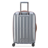 DELSEY PARIS St. Tropez Hardside Expandable Luggage with Spinner Wheels, Graphite, Checked-Medium 24 Inch