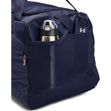 Under Armour unisex-adult Undeniable 5.0 Duffle-Large, Midnight Navy (410)/Metallic Silver, One Size Fits Most