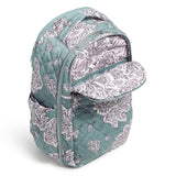 Vera Bradley Women's Performance Twill Travel Backpack Travel Bag, Tiger Lily Blue Oar, One Size