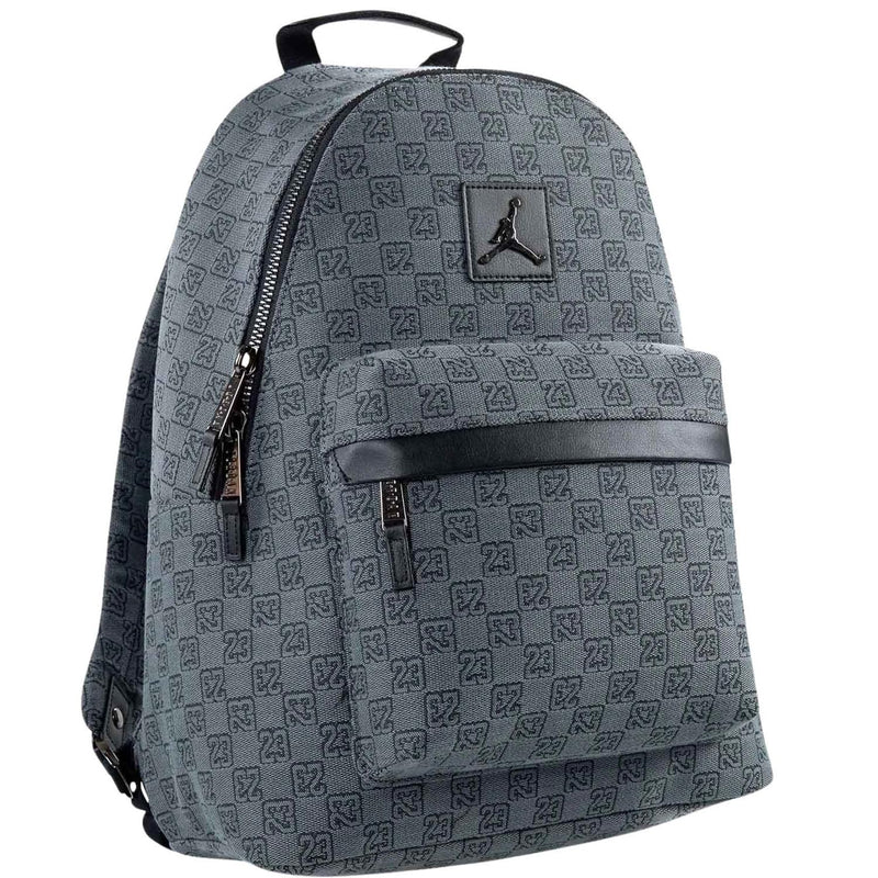 Jordan Monogram Backpack Bookbag Bag Anthracite Code MA0758-G9Q, anthracite, Taglia unica