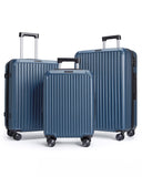 LIGHT FLIGHT Luggage Sets, Durable Hard Shell 3 Piece Set Suitcase with Spinner Wheels, Hardside Lightweight Luggage set with TSA Lock, Large Travel Luggage Set (20