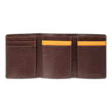 Tommy Bahama Mens Leather Trifold Wallet Brown