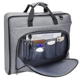 Modoker Suit Luggage Garment Bag with Shoulder Strap, Suit Carry on Bag Hanging Suitcase Black Garment Bags for Men Women Business Travel