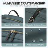 GOLF SUPAGS Women Laptop Backpack Casual Daypack for Work Travel College Backpack Purse Fits 15.6 Inch Notebook (Atrovirens)