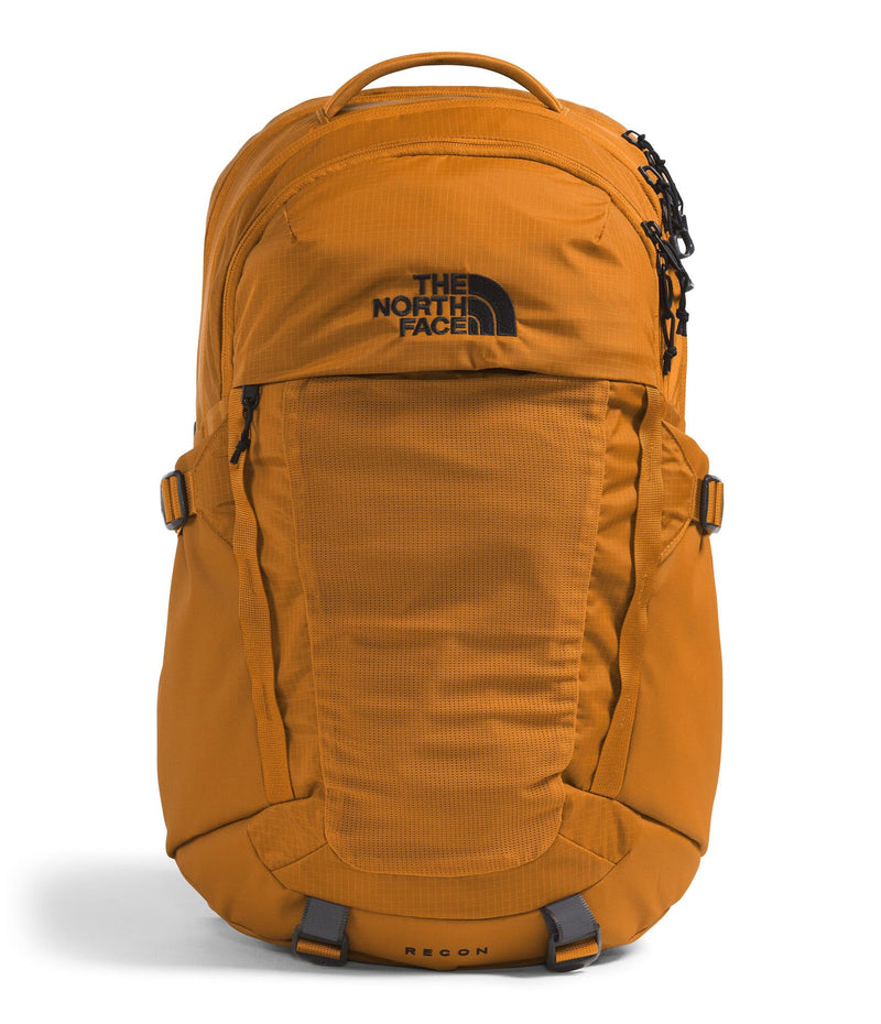 The North Face Recon Everyday Laptop Backpack - Daypack, Water Repellent, Laptop Sleeve, 2 Water Bottle Pockets, Timber Tan, One Size