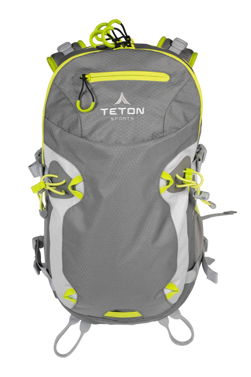 Teton Pursuit 2000 Backpack; Packable, Lightweight, Comfortable Daypack for Hiking and Travel; Overnight Bag, Grey (1200), 20.75" x 14" x 7.5"