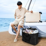 KALIDI 60L Extra Large Duffle Bag, Beach Tote Zipper Utility Oversized Weekender Carrier Travel Shopping Reusable Grocery Bag