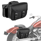 Nomad Universal Motorcycle Saddlebags – Large Quick-Easy Throw Over Bags for Cruiser, Chopper, Touring – Heavy Duty saddle bags, Waterproof, Secure Lock, Durable Storage Side Bags for Bikers