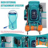 Bseash 70L (65+5) Waterproof Hiking Camping Backpack with Rain Cover, Outdoor Sport Travel Daypack for Climbing Touring (Army Green)