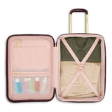 Samsonite Mobile Solutions 2 Carry-On Luggage, Expandable Spinner Suitcase with Laptop Compartment, TSA Lock, Lightweight Travel Bag with Dual Spinner Wheels & WetPak Storage, Merlot