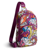 Vera Bradley Women's Lorman Sling Backpack - Featherweight, Flutter, One Size | Backpacks4Less