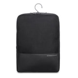 Briggs & Riley Hanging Laundry Compression Cube for Travel - Compression Packing Cube for Women & Men, Luggage & Suitcase Organizer Bag for Clothes, Includes Hook - Travel Essentials, Black