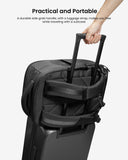 tomtoc T73 Laptop Backpack X-Pac Techpack & Aviator-T37 Travel Crossbody RFID Blocking Bag, City Compact Backpack with On-the-Go Organizer Bag