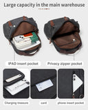sling bag,canvas messenger bag for men,crossbody bag for women,Black