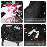 abshoo Cute Unicorn School Backpack For Girls Elementary Kindergarten Kids School Bag (Unicorn Black)