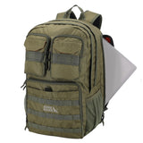 Eddie Bauer Cargo Tactical Backpack | Adventure | Heavy Duty | Outdoor | Water Resistant | 600D Polyester - Grey Moss