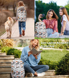 Leaper Cute Cat Printing Laptop Backpack Water-resistant College Backpack Bookbags Travel Bag Casual Bag Satchel Gary