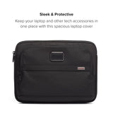 TUMI - Alpha Laptop Cover - Protective Computer Case for Business & Travel - Durable Computer Sleeve -Medium, Fits Up to 13" Laptop, Black