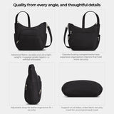 Travelon Anti-theft Classic Crossbody Bucket Bag