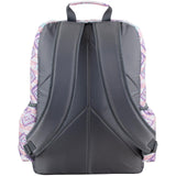 FUEL Durable Top Loader Outdoor Backpack w/Adjustable Straps, Multiple Compartments, Perfect for Travel, Hiking, Work, Classroom, Commuting - Pink Aztec